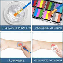 Carica l'immagine nel visualizzatore di Gallery, Truccabimbi Trucco per Bambini, 26 Colori Truccabimbi Kit