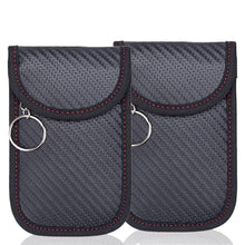 Carica l'immagine nel visualizzatore di Gallery, Confezione da 2 custodia protettiva per keyless, per bloccare il segnale delle chiavi dell'auto,tasche per chiave auto, 