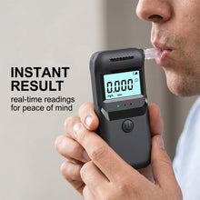 Carica l'immagine nel visualizzatore di Gallery, 1 Etilometro Portatile Certificato | Alcol Test Professionale Digitale con Schermo LED | Include 10 Bocchette | Per Uso 