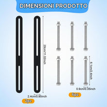 Carica l'immagine nel visualizzatore di Gallery, Zocipro Set di Fissaggio per Cassette Postali da Giardino