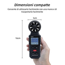 Carica l'immagine nel visualizzatore di Gallery, Mcbazel Anemometro Portatile 3 in 1, Velocita e Temperatura del Vento
