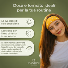 Carica l'immagine nel visualizzatore di Gallery, Bandini® Vitamina D3 K2 Gocce, in Olio Extra Vergine di Oliva EVO,