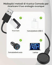 Carica l'immagine nel visualizzatore di Gallery, Caricabatterie Compatibile con Amazfit Bip 6/Active 2, USB-C