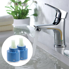 Carica l'immagine nel visualizzatore di Gallery, Cartuccia in Ceramica 35 mm, 2 PCS Rubinetto Miscelatore, per Monocomando Bassa 35mm, Doccia, Cucina, Bagno, Bidet