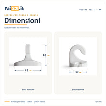 Carica l'immagine nel visualizzatore di Gallery, Ganci per Tenda da Sole a Caduta, Ampia Compatibilità