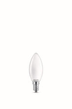 Carica l'immagine nel visualizzatore di Gallery, Philips Lampadina LED Candela, 2 pz, 4.3W, attacco E14, Luce Bianca Calda, Non dimmerabile