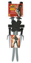 Carica l'immagine nel visualizzatore di Gallery, Rubies Set Armi Ninja per la Schiena per Bambini, Katane per completare Il Costume Ninja, Accessori, Taglia Unica, Unise
