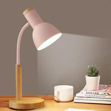 Carica l'immagine nel visualizzatore di Gallery, Lampada da scrivania per bambini, lampada da lettura a LED con attacco E27, braccio regolabile, lampada da comodino in m
