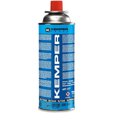 Carica l'immagine nel visualizzatore di Gallery, KEMPER - Cartouche gaz butane 220g Pack de 3 Bonbonnes de gaz UN2037 Bouteilles pour appareils à gaz