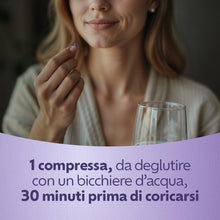 Carica l'immagine nel visualizzatore di Gallery, Laila DormiBene Compresse, Integratore per dormire con Melatonina + Erbali