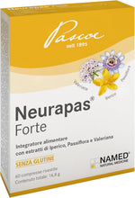 Carica l'immagine nel visualizzatore di Gallery, NAMED Neurapas Forte Integratore Alimentare Naturale con Iperico, Passiflora e Valeriana | Supporta il Tono dell’Umore e il Rilassamento | Integratori Stress, Ansia e Insonnia | 60 Compresse da 16,8 g