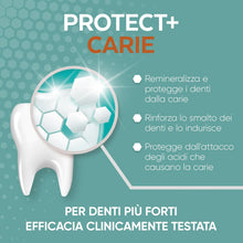 Carica l'immagine nel visualizzatore di Gallery, Mentadent Professional Dentifricio Protect+ Carie, Remineralizza e Protegge i Denti dalla Carie, Rinforza lo Smalto, con
