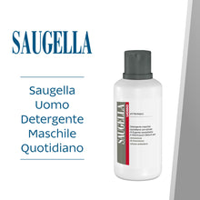 Carica l'immagine nel visualizzatore di Gallery, Saugella Uomo, Detergente Intimo Rivitalizzante Antiodore, 750 ml