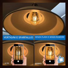 Carica l'immagine nel visualizzatore di Gallery, ANWIO Lampadine di Filamento a LED Attacco E27,4W Equivalente a 40W, 470Lumen,Luce Bianca Calda 2700K,Forma ST64 Edison 