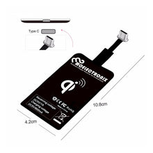 Carica l'immagine nel visualizzatore di Gallery, Adattatore USB Tipo C Qi Compatibile con Samsung Galaxy A17 A07 A56 A36 A26 A16 A06 A55 A35 A25 A15 A05 A54 A34 A14 A52 