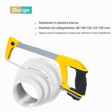Carica l'immagine nel visualizzatore di Gallery, Raccordo riduttore universale Ø 80-150 mm, regolabile per tubo nei sistemi di ventilazione; scarico dell'aria condiziona