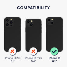 Carica l'immagine nel visualizzatore di Gallery, kwmobile Cover per iPhone 13 Custodia - Back Case per Smartphone in Silicone TPU - Protezione Gommata - cioccolato fonde