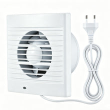 Carica l'immagine nel visualizzatore di Gallery, Aspiratore Bagno 100mm Ventola Aspirazione Bagno Silenzioso,12W Estrattore Aria Silenzioso con Valvola Antiritorno, Vent