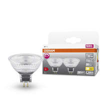 Carica l'immagine nel visualizzatore di Gallery, OSRAM Superstar a LED MR16 LAMPADA DI LED Dimmabile per GU5.3 Base, lampada riflettore, GL, 345 lumen, bianco caldo, 270