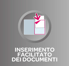Carica l'immagine nel visualizzatore di Gallery, Favorit Portalistino Neon con 60 Buste Formato Interno 22X30 cm, Fucsia Fluo