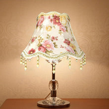 Carica l'immagine nel visualizzatore di Gallery, Paralume a frange retrò E27 antico 26x27x13 paralumi nostalgici in tessuto per lampade da tavolo, lampade da terra, lamp
