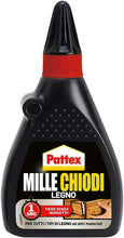 Carica l'immagine nel visualizzatore di Gallery, Pattex Millechiodi Legno, Colla trasparente con presa immediata, 100 g