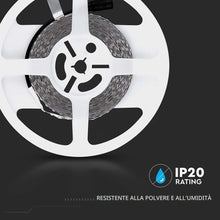 Carica l'immagine nel visualizzatore di Gallery, V-TAC Striscia Led da Interno SMD 3528 8W - 5 Metri - Strisce LED Adesiva per Casa, Cucina, Camera, Ambienti Interni - L