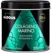 Carica l'immagine nel visualizzatore di Gallery, Collagene Marino con Magnesio e Vitamina C - 200 Capsule - Anti Age