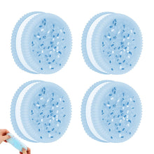 Carica l'immagine nel visualizzatore di Gallery, KYLOS Giochi Da Schiacciare Antistress 4 Pezzi, Taba Squishy, Fufu Squishy, Squishy, Colore Blu, Giocattolo Ultra Morbid