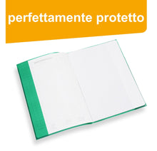 Carica l&#39;immagine nel visualizzatore di Gallery, perfect line • 25 copertine quaderni a4, granulate, colorate e trasparenti, Copertina quaderno a4 in PP riciclabile, Fodere per quaderni, FATTO IN UE