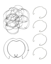 Carica l'immagine nel visualizzatore di Gallery, 30 Pezzi faretto clip molla,molla di fissaggio,Clip di fissaggio a molla di ricambio per faretti GU10 e MR11 Diametro 50