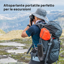 Carica l&#39;immagine nel visualizzatore di Gallery, RIENOK Cassa Bluetooth Portatile Potente 30W IPX7 Impermeabile Altoparlante Bluetooth, Bassi Potenti, Luce LED, AUX &amp; Micro SD