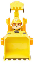 Carica l'immagine nel visualizzatore di Gallery, Rubble &amp; Crew, Veicolo da lavoro di Rubble, Bulldozer giocattolo con parti mobili e personaggio da collezione, giocattoli per bambini dai 3 anni in su