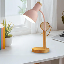 Carica l'immagine nel visualizzatore di Gallery, Lampada da scrivania per bambini, lampada da lettura a LED con attacco E27, braccio regolabile, lampada da comodino in m