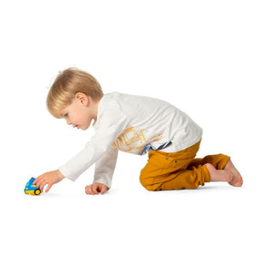 Chicco Rolling Wheels, pattuglia di Auto per Bambini, Veicoli di Polizia Policía Turbo Ball City Patrol, 3 Mini Ruote, Rotolano Come Palline, Multicolore, 10756