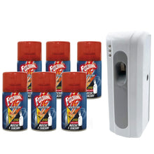 Carica l&#39;immagine nel visualizzatore di Gallery, Virsus Fulmine Insetticida per Mosche, Zanzare 250ML con Erogatore Automatico night and day (6)