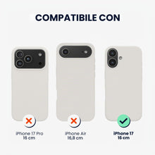 Carica l'immagine nel visualizzatore di Gallery, kwmobile Cover per iPhone 17 Custodia - Back Case per Smartphone in Silicone TPU - Protezione Gommata - bianco