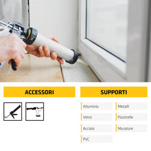Carica l'immagine nel visualizzatore di Gallery, SIKA - Silicone universale - Sikasil Universal - Trasparente - 280ml