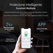 Carica l'immagine nel visualizzatore di Gallery, Interruttore su Guida DIN Interruttore Smart WIFI Telecomando per Telefono Cellulare Senza Fili 4 Modalità di Temporizza