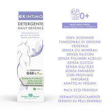 Carica l'immagine nel visualizzatore di Gallery, Prodeco Pharma GSE INTIMO Detergente Daily Defence 400 ML - Detergente Intimo in Forma di Gel a Base di Estratti Vegetal