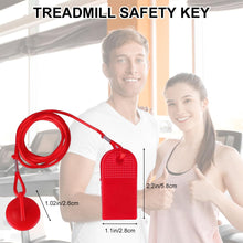 Carica l&#39;immagine nel visualizzatore di Gallery, Blocco Tapis Roulant,Chiave Magnetica di Sicurezza,Blocco di Sicurezza Tapis Roulant,Serratura Magnetica per Interruttore di Sicurezza a Chiave Universale per Tapis Roulant,Most Treadmills (1, Rosso)