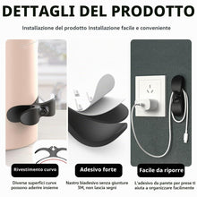 Carica l'immagine nel visualizzatore di Gallery, 4 Pezzi Organizer per Cavi Autoadesivo Avvolgicavo Clip Porta Cavi Guida Cavi Riduttore di Lunghezza per Elettrodomestic