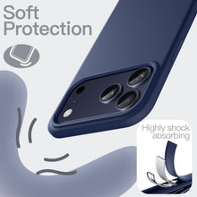 Carica l'immagine nel visualizzatore di Gallery, JETech Cover in Silicone per iPhone 17 Pro, Blu Scuro
