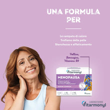 Carica l'immagine nel visualizzatore di Gallery, Vitarmonyl Menopausa - Per le Vampate di Calore - 30 Capsule Giorno Notte