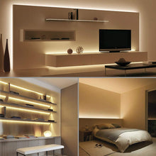 Carica l'immagine nel visualizzatore di Gallery, Lepro Striscia LED 5m 300 LED 2835, 16W 2300lm Luce Nastro Luminoso Bianco Caldo 3000K, Strisce LED 12V per Decorazione e Illuminazione Domestica, Magazzino, Negozio, ecc