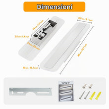 Carica l'immagine nel visualizzatore di Gallery, Dehobo Lampada da Specchio Bagno Led 14W IP44, Luce per Specchio Bagno Bianco Neutro 4000K, Faretto Bagno Specchio 1000L