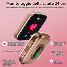 Carica l'immagine nel visualizzatore di Gallery, FITVII Health &amp; Fitness Tracker (risponde alle chiamate), Orologio Intelligente con Monitoraggio 24/7 Della Frequenza Ca