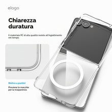 Carica l'immagine nel visualizzatore di Gallery, elago Cover Trasparente Magnetica per Samsung Galaxy Z Flip 8