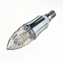 Carica l'immagine nel visualizzatore di Gallery, Lampadine LED E14 12W, Equivalente Lampadine Incandescenza 100W, 3500K Bianca Calda, 1350LM, Piccole Candela Vite Edison