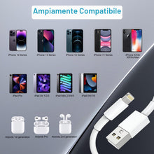 Carica l'immagine nel visualizzatore di Gallery, Cavo iPhone Originale Apple Certificato MFi, Cavo USB iPhone 2M Lungo Cavo Ricarica iphone cavo USB Lightning Caricatore